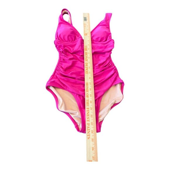 J. Crew Ruched V-Neck One Piece Suit Size 2 - Picture 7 of 9